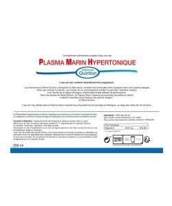 Hypertonic marine plasma, 20 vials